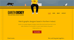 Desktop Screenshot of garethdickey.com
