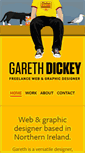 Mobile Screenshot of garethdickey.com